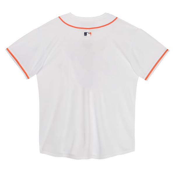Houston Astros Nike Preschool Home Game Jersey - White - Image 3