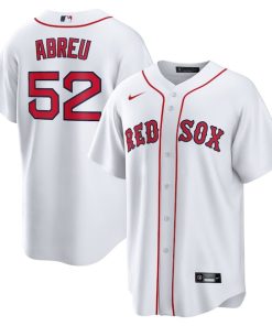Wilyer Abreu Boston Red Sox Nike Home Replica Jersey - White