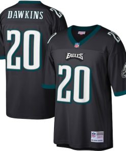 Alternative view of Brian Dawkins Philadelphia Eagles Legacy Replica Jersey - Black/Green
