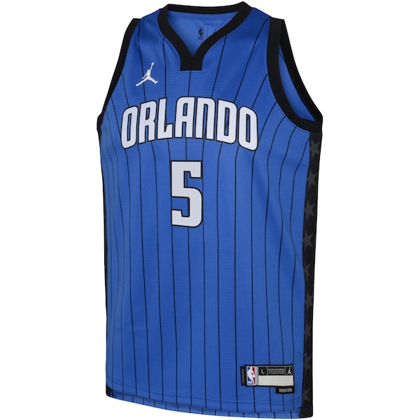 Paolo Banchero Orlando Magic Jordan Brand Youth Swingman Jersey - Statement - Royal - Image 2