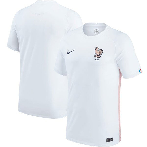 France Women's National Team Nike 2022/23 Away Replica Blank Jersey - White - Image 2