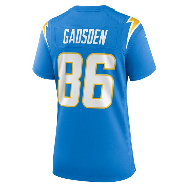 Oronde Gadsden Los Angeles Chargers Nike Women's Team Game Jersey - Powder Blue - Image 2