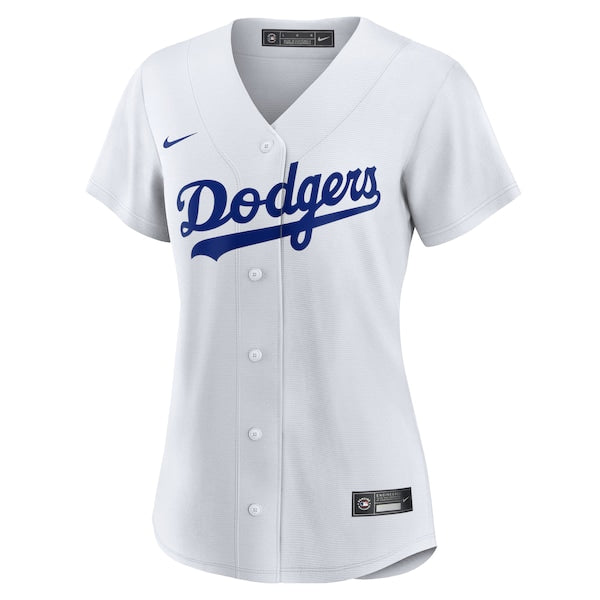 Enrique Hern¨¢ndez Los Angeles Dodgers Nike Women's Home Replica Jersey - White - Image 2
