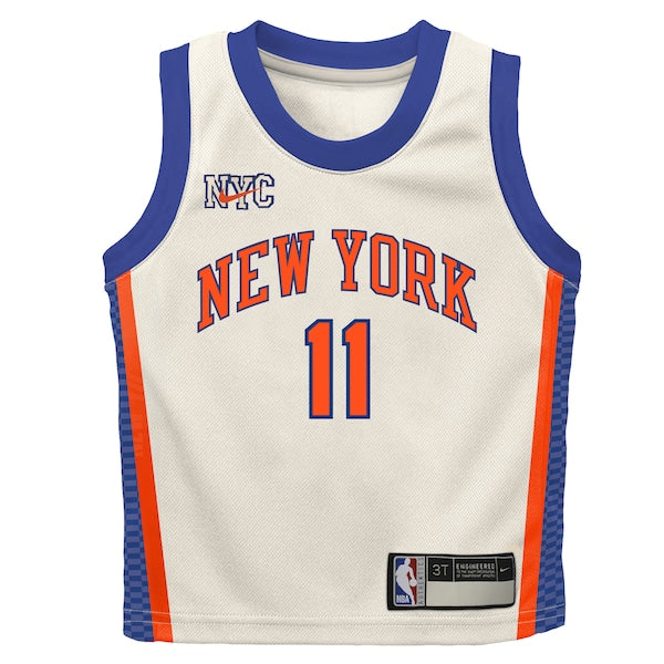 Jalen Brunson New York Knicks Nike Toddler 2025/26 City Edition Swingman Jersey - Cream - Image 2