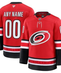 Carolina Hurricanes  Alternate Premium Custom Jersey - Red/Black/White