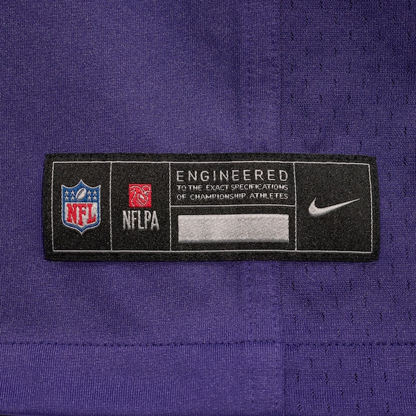 Roger Rosengarten Baltimore Ravens Nike Team Game Jersey - Purple - Image 6