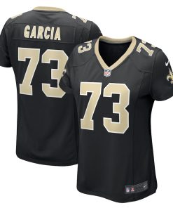 Max Garcia New Orleans Saints Nike Women's Team Game Jersey -  Black