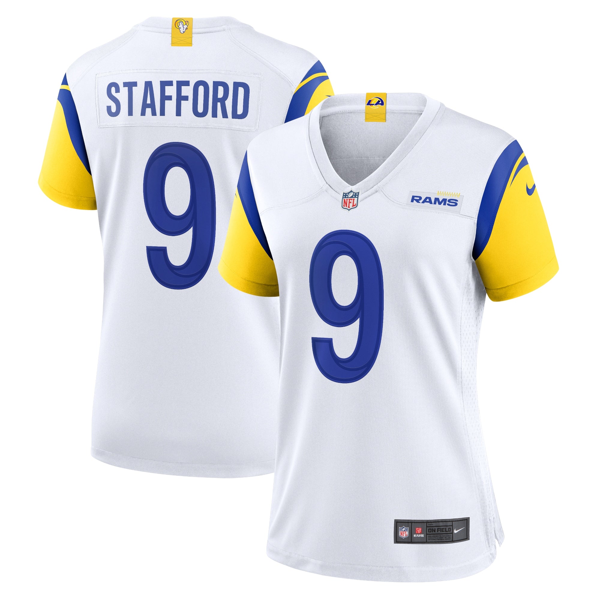 Matthew Stafford Los Angeles Rams Nike Women's Game Jersey - Royal/White - Image 6