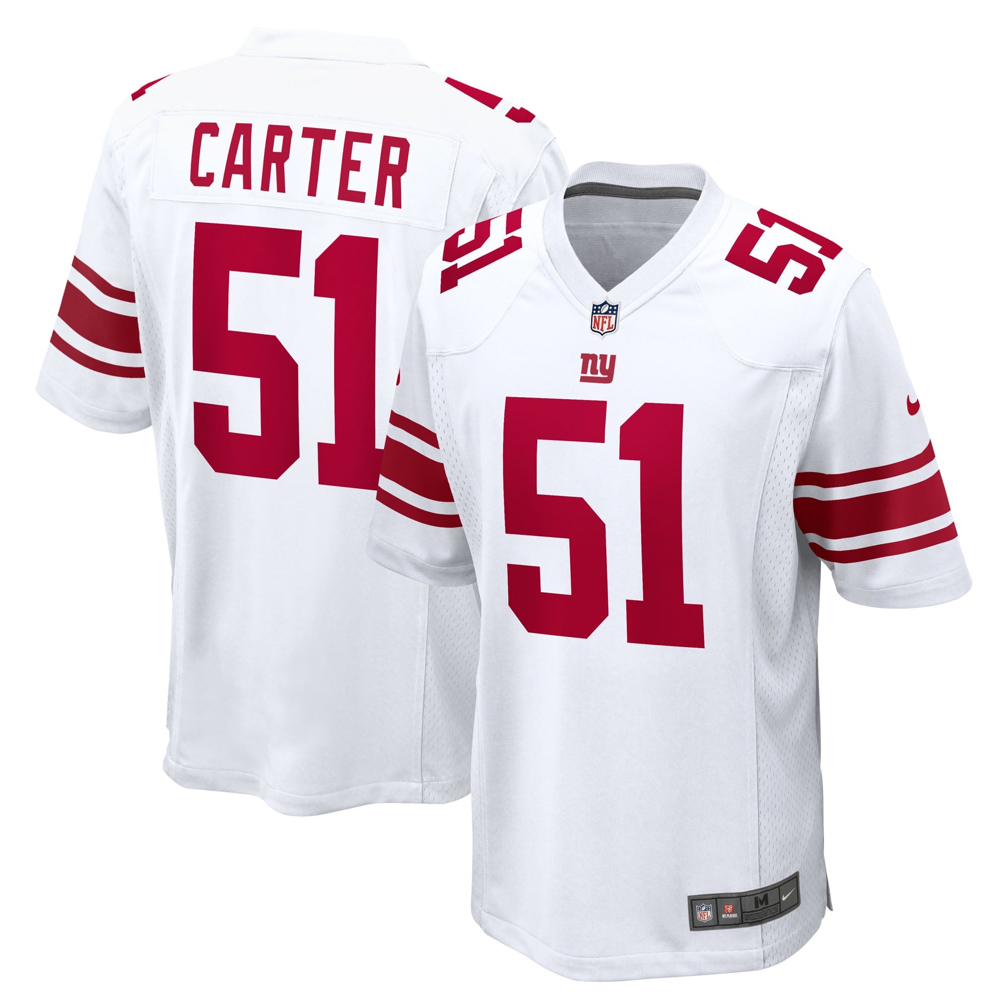 Abdul Carter New York Giants Nike First Round Pick Alternate Game Jersey - Red/White/Royal - Image 8