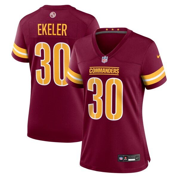 Austin Ekeler Washington Commanders Nike Women's Game Jersey - Burgundy/White
