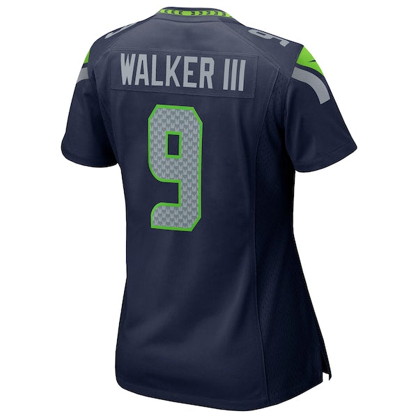 Kenneth Walker III Seattle Seahawks Nike Women's 50th Season Game Jersey - College Navy/Royal - Image 4