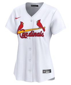 Alternative view of St. Louis Cardinals Nike Women's 2024 Jackie Robinson Day Home Limited Jersey?¨C White