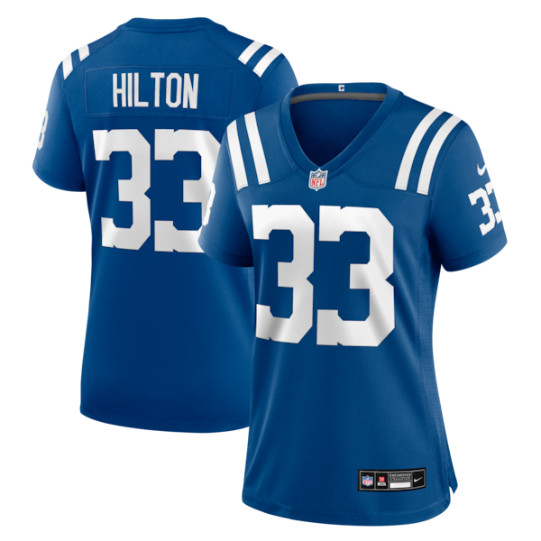 Mike Hilton Indianapolis Colts Nike Women's Team Game Jersey - Royal