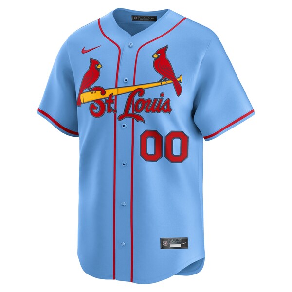 St. Louis Cardinals Nike Alternate Limited Custom Jersey - Light Blue/White - Image 3
