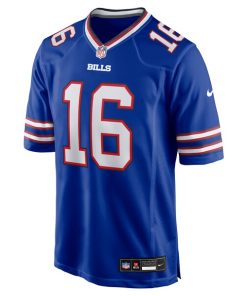 Alternative view of David White Jr. Buffalo Bills Nike Team Game Jersey -  Royal