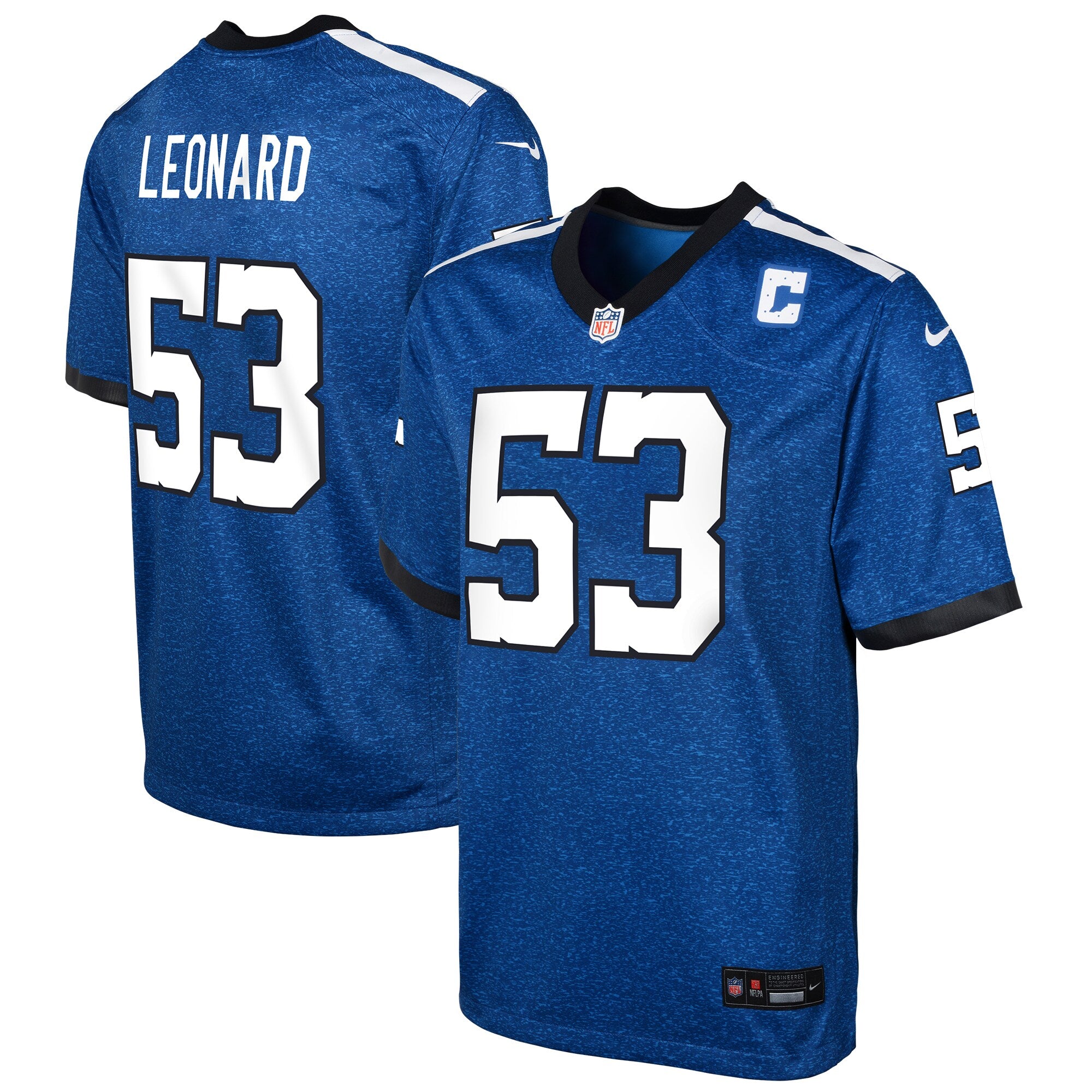 Shaquille Leonard Indianapolis Colts Nike Youth Game Jersey - Royal/Blue - Image 5