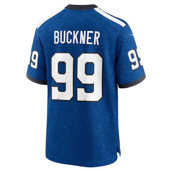 DeForest Buckner Indianapolis Colts Nike Indiana Nights Alternate Game Jersey - Royal/Royal - Image 6