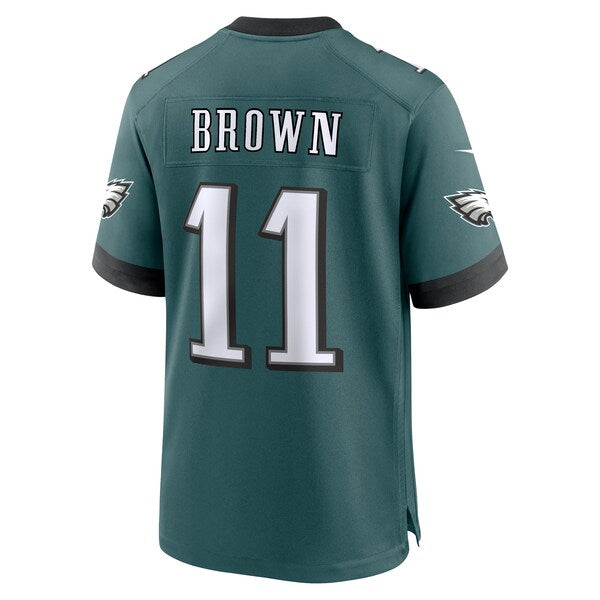 A.J. Brown Philadelphia Eagles Nike Super Bowl LIX Game Player Jersey - Midnight Green - Image 4