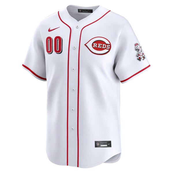 Cincinnati Reds Nike Home Limited Pick-A-Player Retired Roster Jersey - White - Image 2