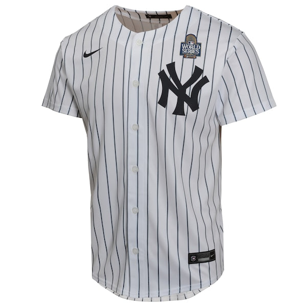 Juan Soto New York Yankees Nike Youth 2024 World Series Home Game Player Jersey - White - Image 2