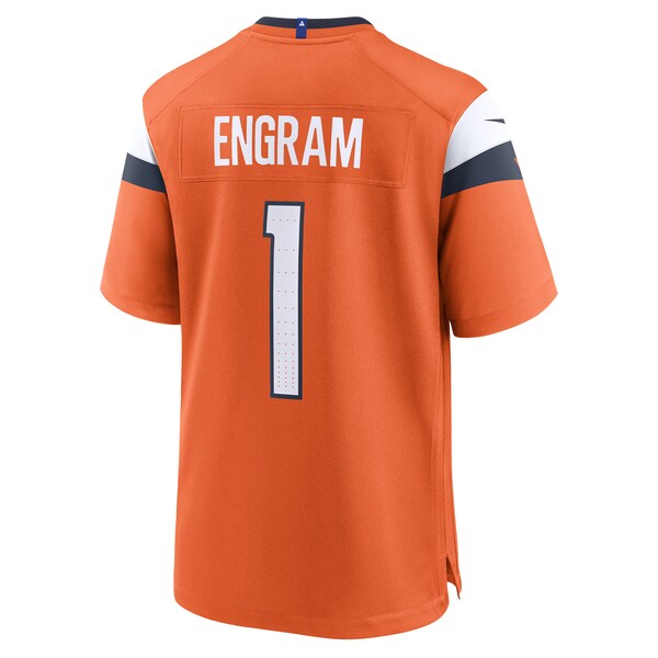 Evan Engram Denver Broncos Nike Team Game Jersey - Orange - Image 3
