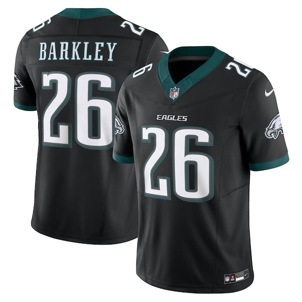 Saquon Barkley Philadelphia Eagles Nike Vapor F.U.S.E. Limited Jersey - Black/Green/Kelly Green - Image 2
