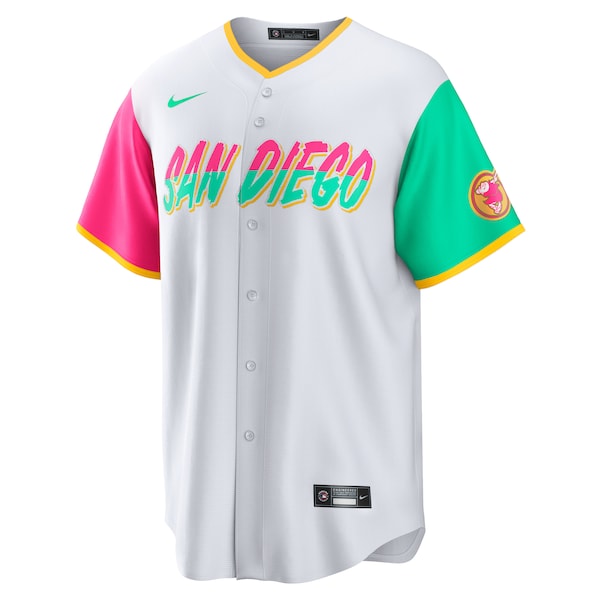 Blake Snell San Diego Padres Nike City Connect Replica Player Jersey - White - Image 2