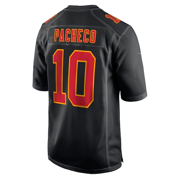 Isiah Pacheco Kansas City Chiefs Nike Super Bowl LVIII Carbon Fashion Game Player Jersey - Black - Image 2