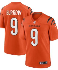 Joe Burrow Cincinnati Bengals Nike Game Jersey - Orange