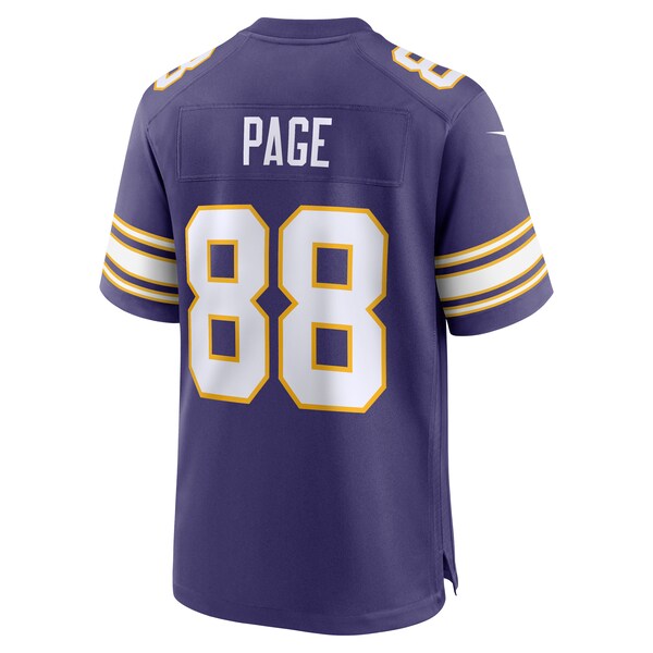 Alan Page Minnesota Vikings Nike Classic Retired Player Jersey - Purple - Image 3