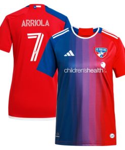 Paul Arriola FC Dallas adidas Women's 2024 After Burner Replica Player Jersey?¨C Navy