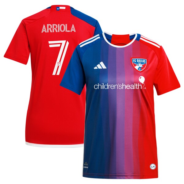 Paul Arriola FC Dallas adidas Women's 2024 After Burner Replica Player Jersey?ยจC Navy