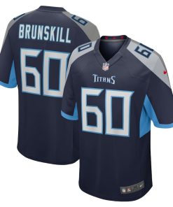 Daniel Brunskill Tennessee Titans Nike Game Player Jersey - Navy