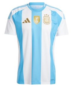Alternative view of Argentina National Team adidas 2024 Home Replica Jersey - White