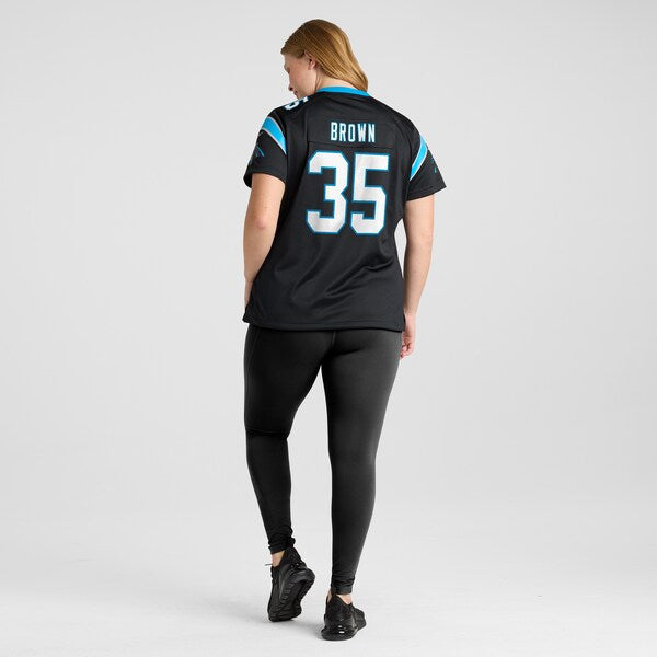 Anthony Brown Carolina Panthers Nike Women's Game Jersey - Black - Image 7