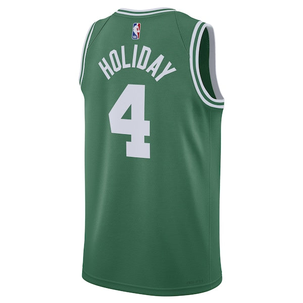 Jrue Holiday Boston Celtics Nike Unisex Swingman Jersey - Icon Edition - Kelly Green - Image 3
