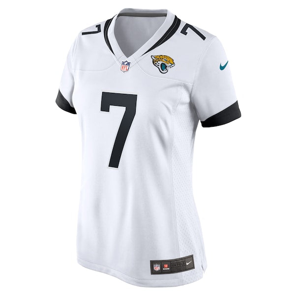 Byron Leftwich Jacksonville Jaguars Nike Women's Retired Player Game Jersey - White - Image 2