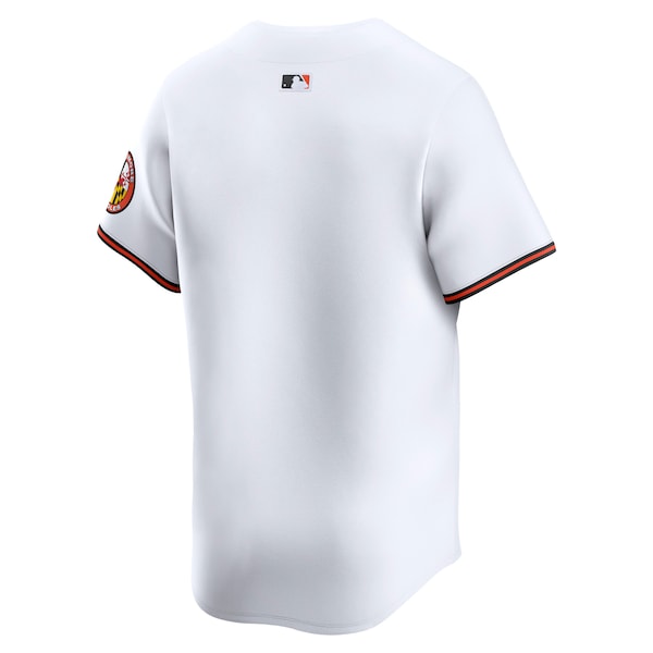Baltimore Orioles Nike Limited Home Blank Replica Jersey - White/Black - Image 4