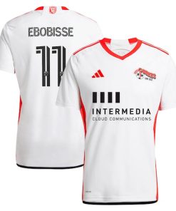 Jeremy Ebobisse San Jose Earthquakes adidas 2024 The 50 Kit Replica Player Jersey - White