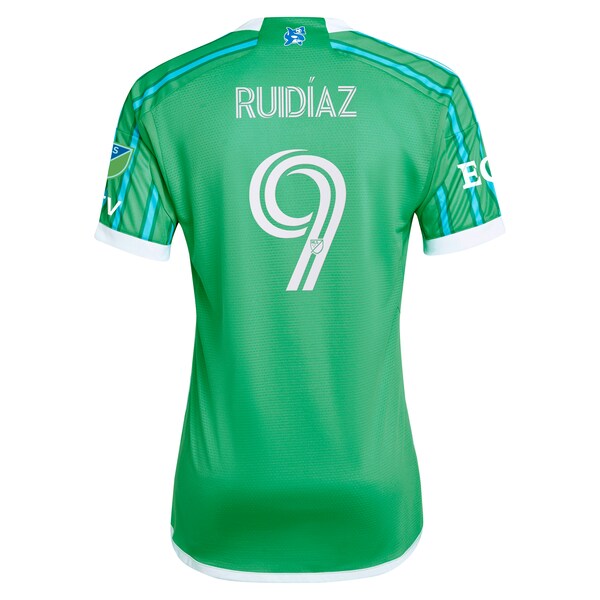 Raul Ruidiaz Seattle Sounders FC adidas 2024 The Anniversary Kit Authentic Player Jersey?ยจC Green - Image 4