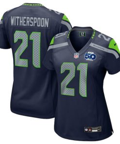 Devon Witherspoon Seattle Seahawks Nike Women's Team 50th Season Game Jersey - College Navy/Royal