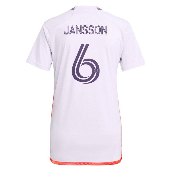 Robin Jansson Orlando City SC adidas Women's 2024 Legacy Kit Replica Player Jersey?ยจC Purple - Image 3