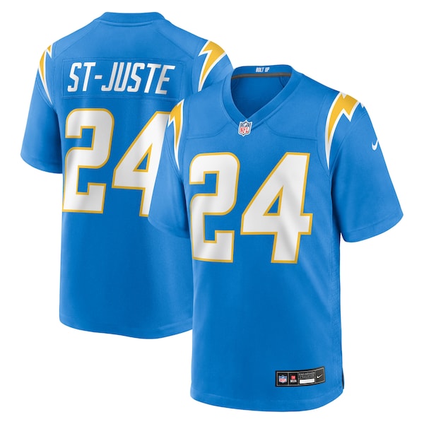 Benjamin St-Juste Los Angeles Chargers Nike Team Game Jersey - Powder Blue