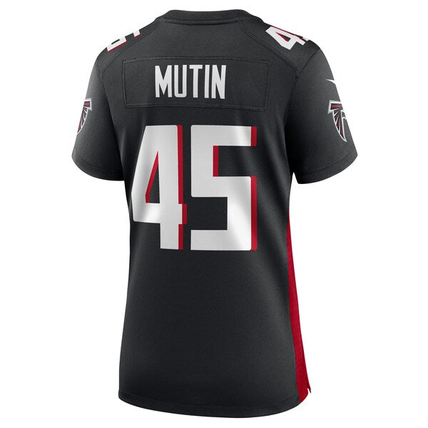 Donavan Mutin Atlanta Falcons Nike Women's Game Jersey - Black - Image 3