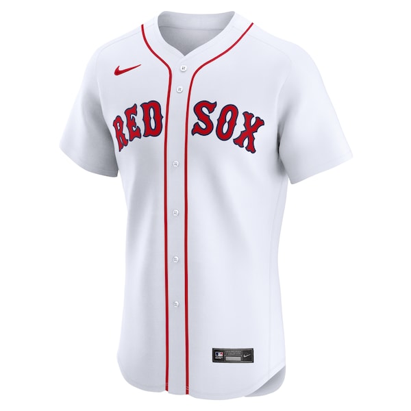 David Ortiz Boston Red Sox Nike Home Elite Jersey - White - Image 2