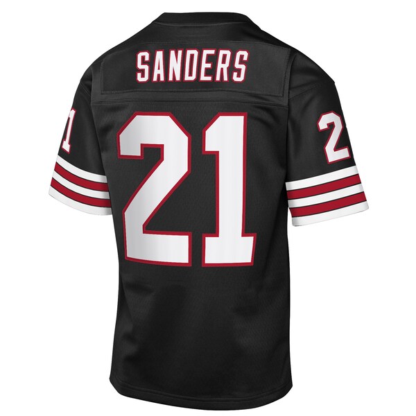 Deion Sanders Atlanta Falcons 1992 Throwback Fashion Jersey - Black - Image 3
