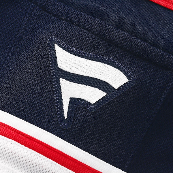 Columbus Blue Jackets Away Premium Jersey - White/Navy - Image 8