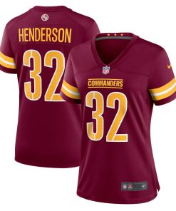 Xavier Henderson Washington Commanders Nike Women's Team Game Jersey - Burgundy