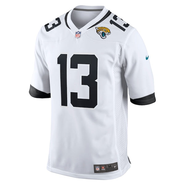 Christian Kirk Jacksonville Jaguars Nike Game Jersey - White/Teal - Image 3