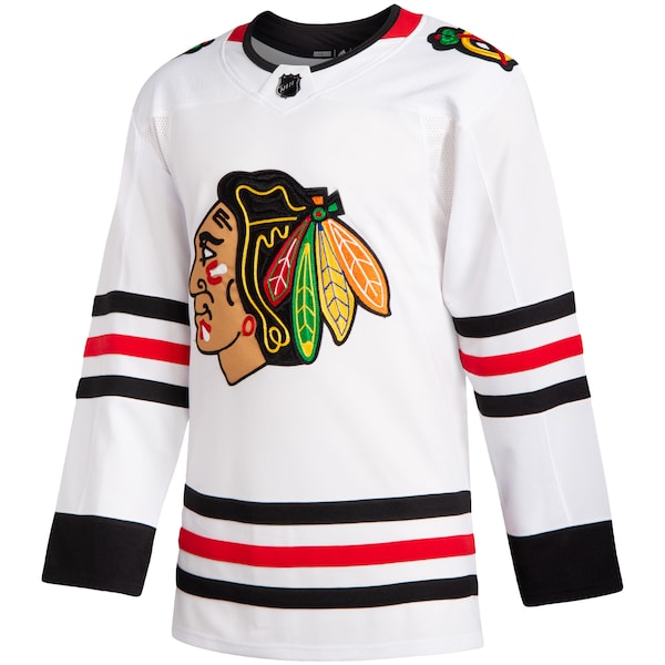 Chicago Blackhawks adidas Away Authentic Jersey - White - Image 2